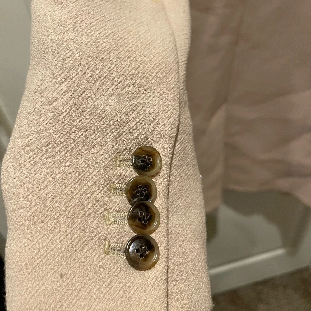 J. Crew Women's Cream Trench Coat - Picture 4 of 6